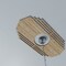 Ekena Millwork Chrysler Wood Fretwork Pierced Ceiling Medallion, Red Oak, 28"W x 14"H x 7 3/8"ID x 3/8"T CMWP28X14X0375CSRO - alternate 9